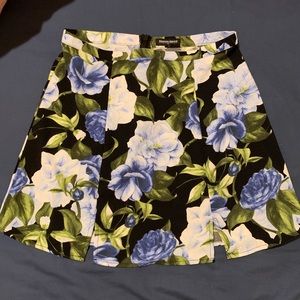 American Apparel Floral Printed Skirt